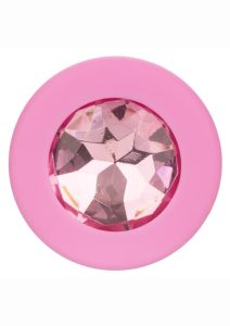 First Time Crystal Booty Kit Silicone Probes (3 piece) - Pink