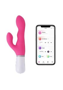 Lovense Nora App Compatible Rabbit Vibrator - Pink