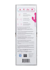 Lovense Nora App Compatible Rabbit Vibrator - Pink