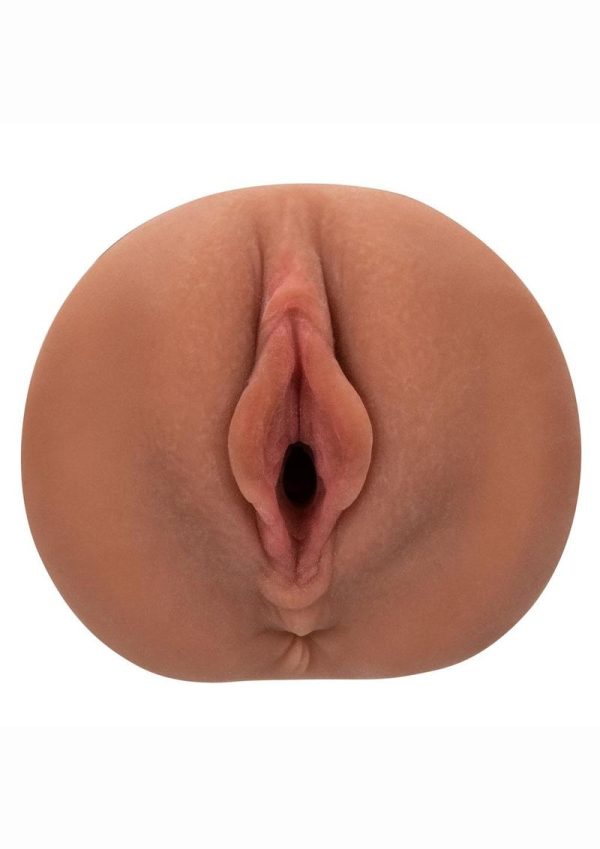 Stroke it Wet Ass Pussy Masturbator- Pussy - Caramel