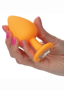 Cheeky Gems Silicone Anal Training Kit - Orange