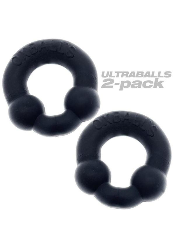 Oxballs Ultraballs Cock Ring Set (2 pack)- Night Edition