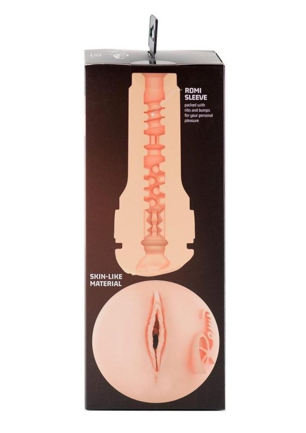 Kiiroo Feel Romi Chase Stroker Interactive Masturbator - Pussy - Black/Vanilla