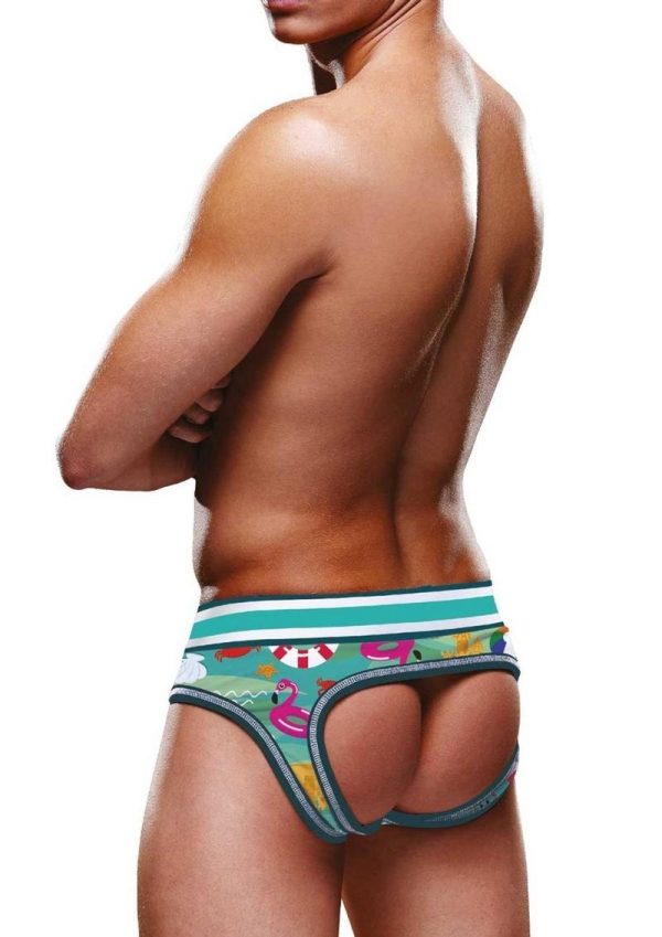Prowler Beach Open Brief - Medium - Aqua