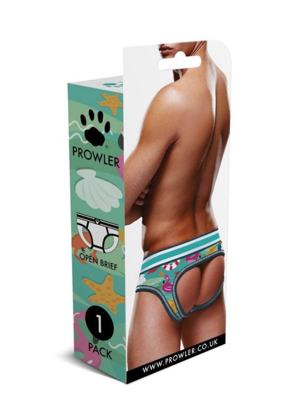 Prowler Beach Open Brief - Small - Aqua