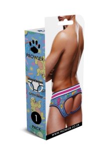 Prowler Beach Bears Open Brief - Large - Blue