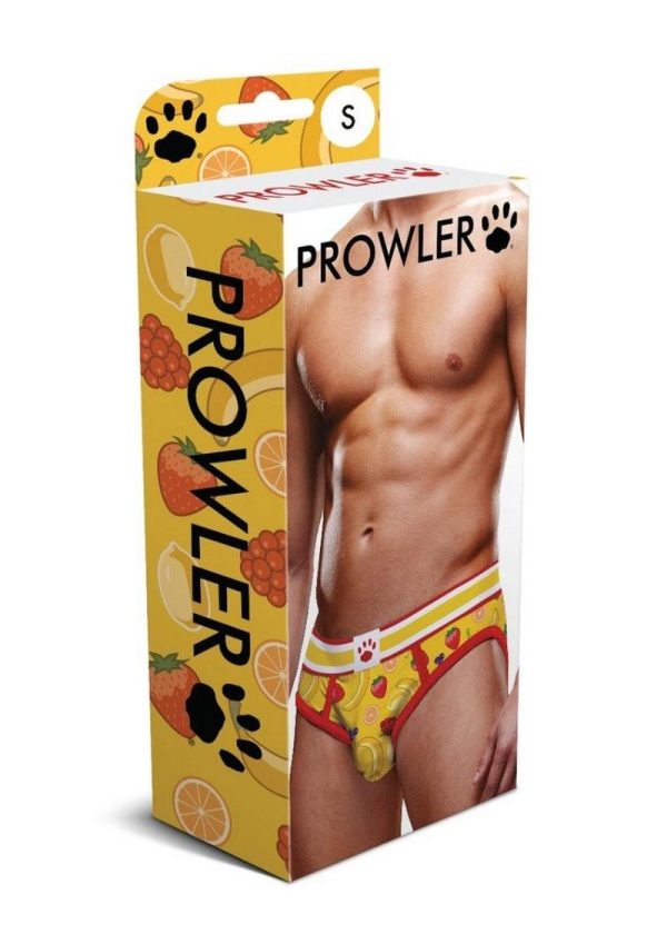 Prowler Fruits Open Brief - XL - Yellow