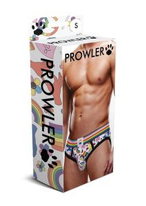 Prowler Pride Love and Peace 1 Brief - XXL - Rainbow