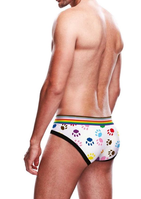 Prowler Pride Paw Brief - XL - Rainbow