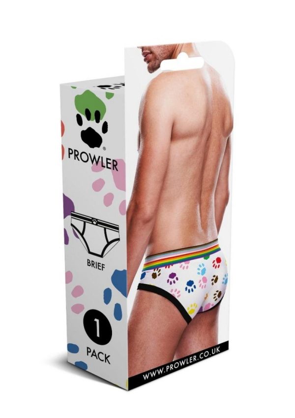 Prowler Pride Paw Brief - XL - Rainbow