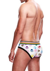 Prowler Pride Paw Brief - XXL - Rainbow
