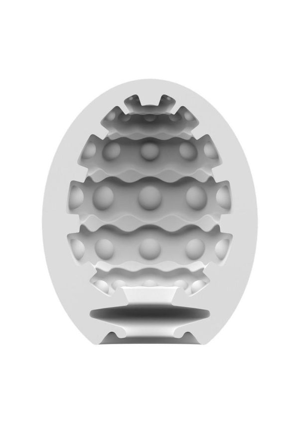 Satisfyer Masturbator Egg 3 Pack Set (Bubble) - Purple