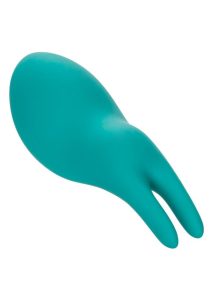 Pixies Bunny Rechargeable Silicone Vibrator - Green