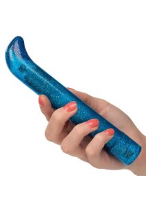 Sparkle Slim G Vibrator - Blue