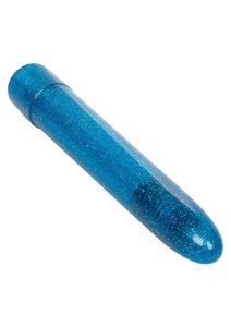 Sparkle Slim Vibrator - Blue
