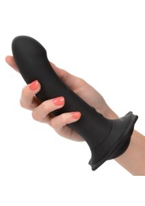 Her Royal Harness ME2 Rechargeable Silicone Rumbler Probe with Remote Control - Black