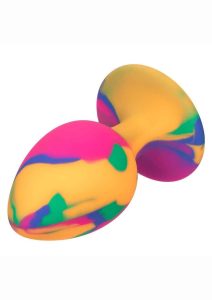 Cheeky Tie-Dye Silicone Plug Large - Multicolor