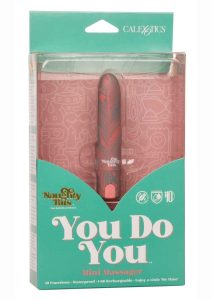 Naughty Bits You Do You Rechargeable Silicone Bullet Vibrator - Green/Pink
