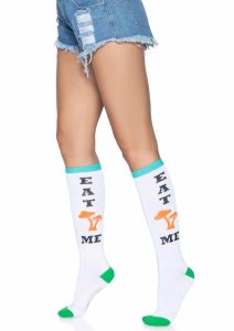 Leg Avenue Eat Me Knee Highs - OS - Multicolor