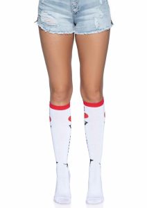 Leg Avenue Weiner Dog Knee Highs - OS - Multicolor
