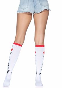 Leg Avenue Weiner Dog Knee Highs - OS - Multicolor