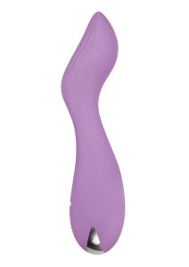 Lilac G Rechargeable Silicone Vibrator - Purple