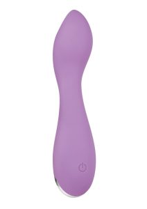 Lilac G Rechargeable Silicone Vibrator - Purple