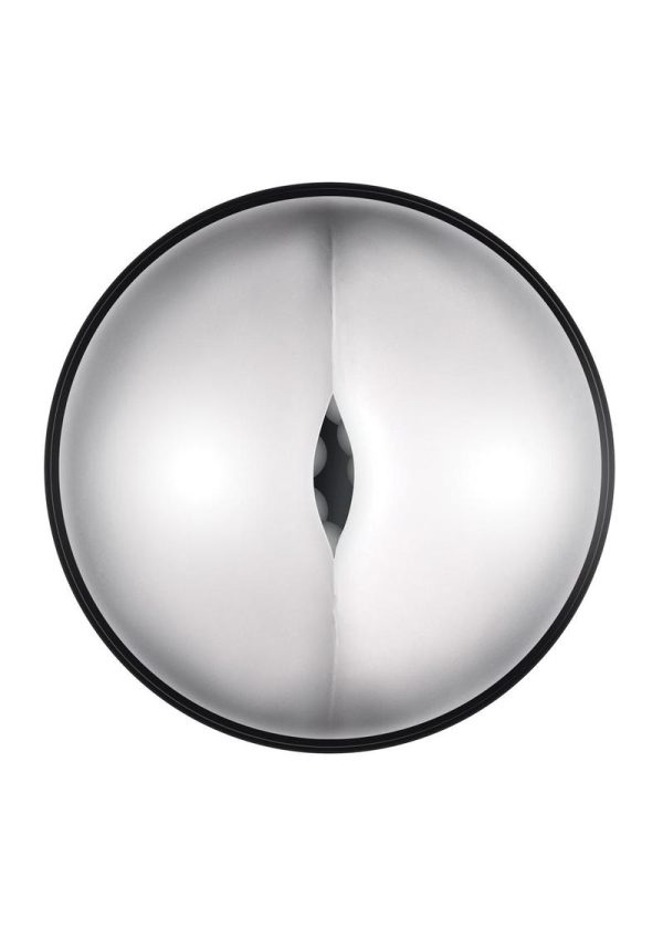 Gender X Message In A Bottle Rechargeable Thrusting Spinning Stroker - Black/Clear