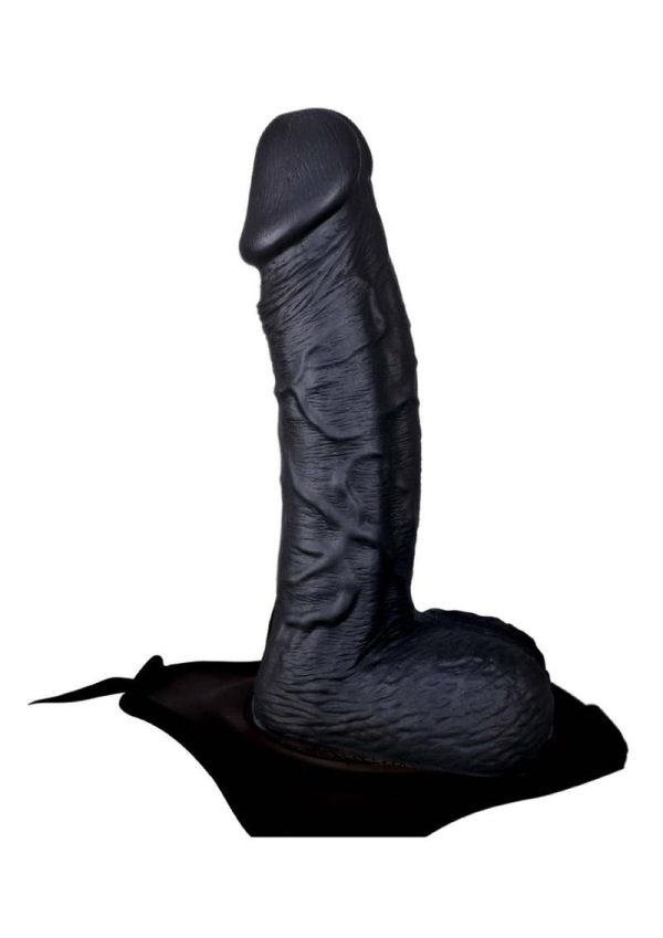 Erection Assistant Hollow Strap-On 8.5in - Black