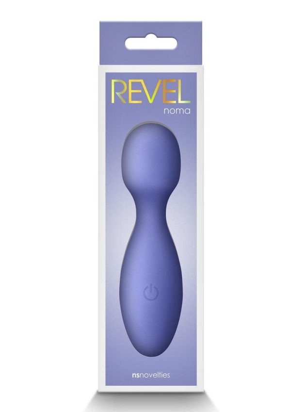 Revel Noma Rechargeable Silicone Wand - Purple