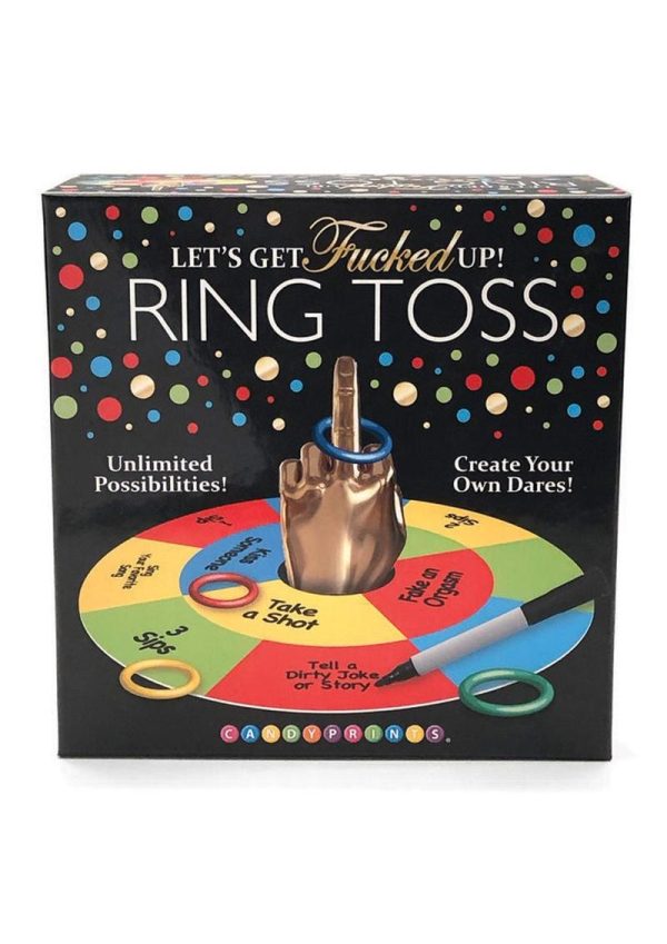 Let`s Get F`d Up Ring Toss Game