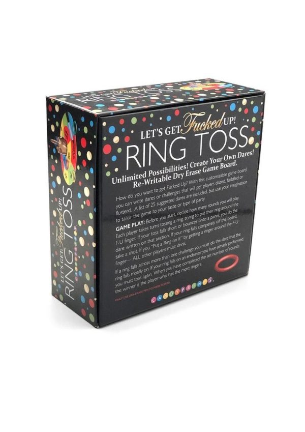 Let`s Get F`d Up Ring Toss Game