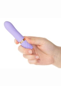 Pillow Talk Special Edition Flirty Rechargeable Silicone Bullet - Purple/Rose Gold