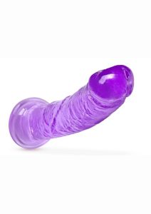 B Yours Plus Roar n` Ride Realistic Dildo 8in - Purple