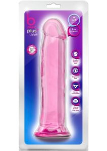 B Yours Plus Thrill n` Drill Realistic Dildo 9in - Pink