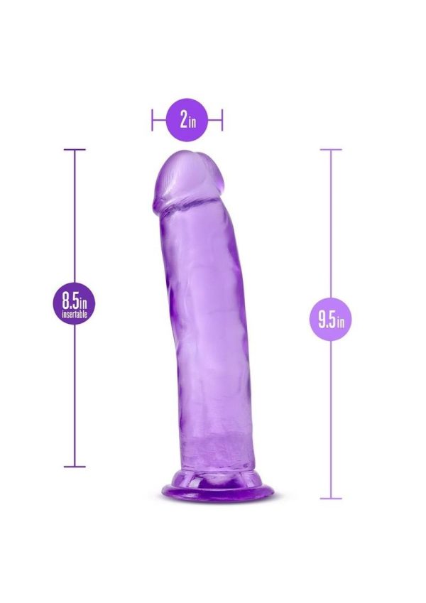 B Yours Plus Thrill n` Drill Realistic Dildo 9in - Purple