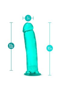 B Yours Plus Thrill n` Drill Realistic Dildo 9in - Teal
