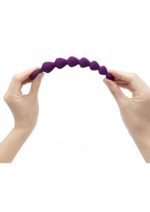 Bing Bang Silicone Anal Beads - Small - Purple Rain
