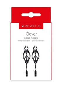 ME YOU US Clover Nipple Clamp - Black
