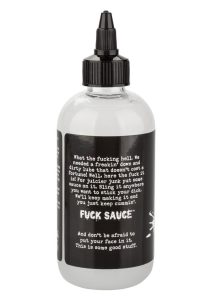 Fuck Sauce Anal Numbing Water Based Lubricant 8oz