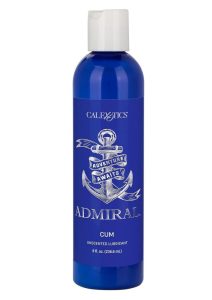 Admiral Cum Unscented Water Based Lubricant 8oz.