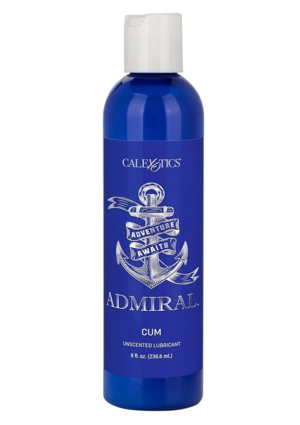 Admiral Cum Unscented Water Based Lubricant 8oz.