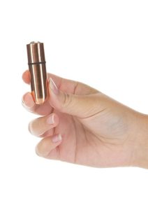PowerBullet First Class Rechargeable Mini Bullet with Crystal - Rose Gold