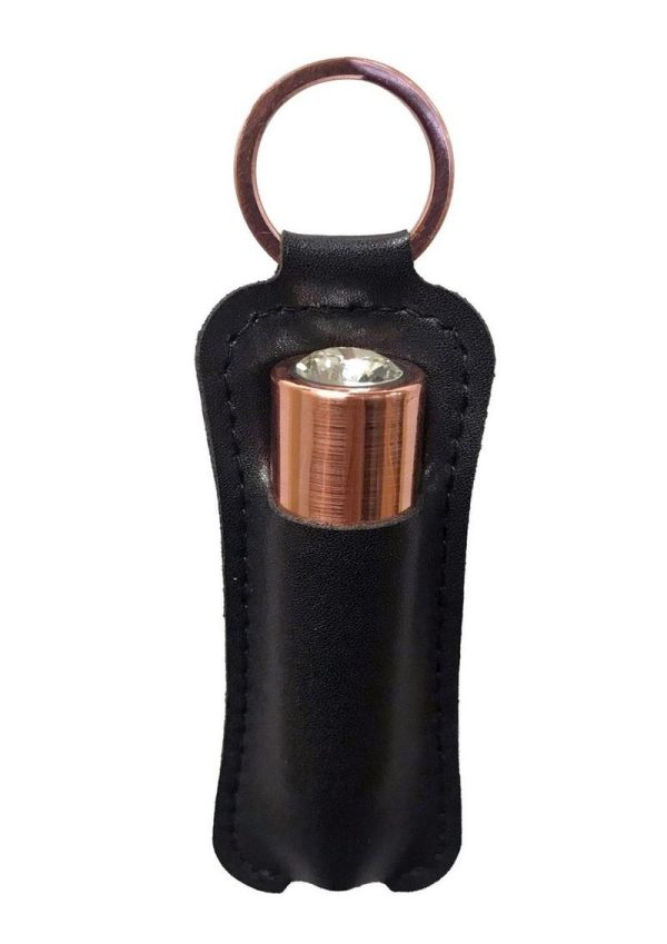 PowerBullet First Class Rechargeable Mini Bullet with Crystal - Rose Gold