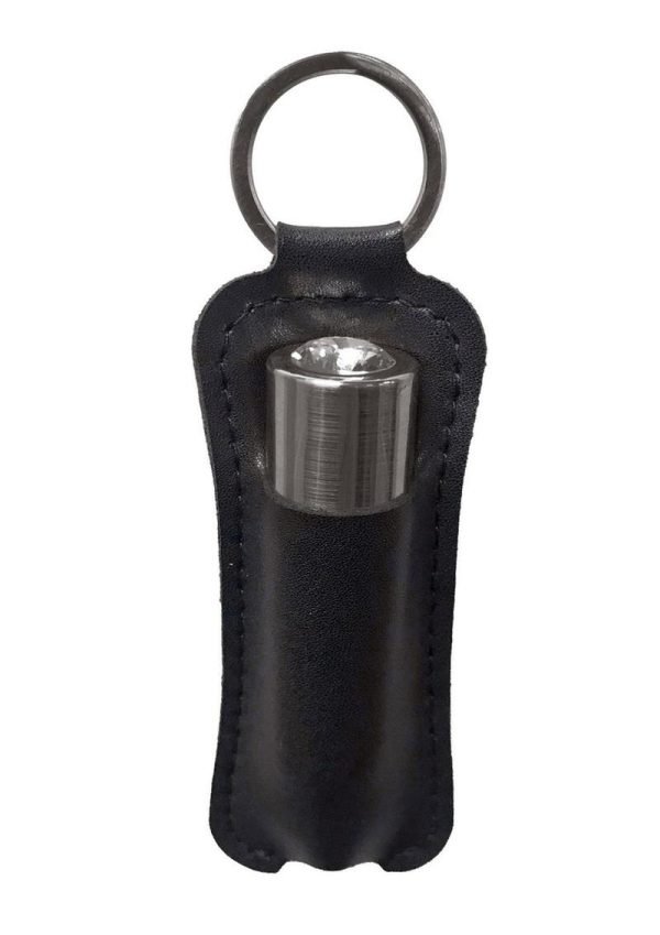 PowerBullet First Class Rechargeable Mini Bullet with Crystal - Gun Metal
