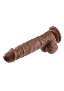 Realistic Dildo 8in - Chocolate