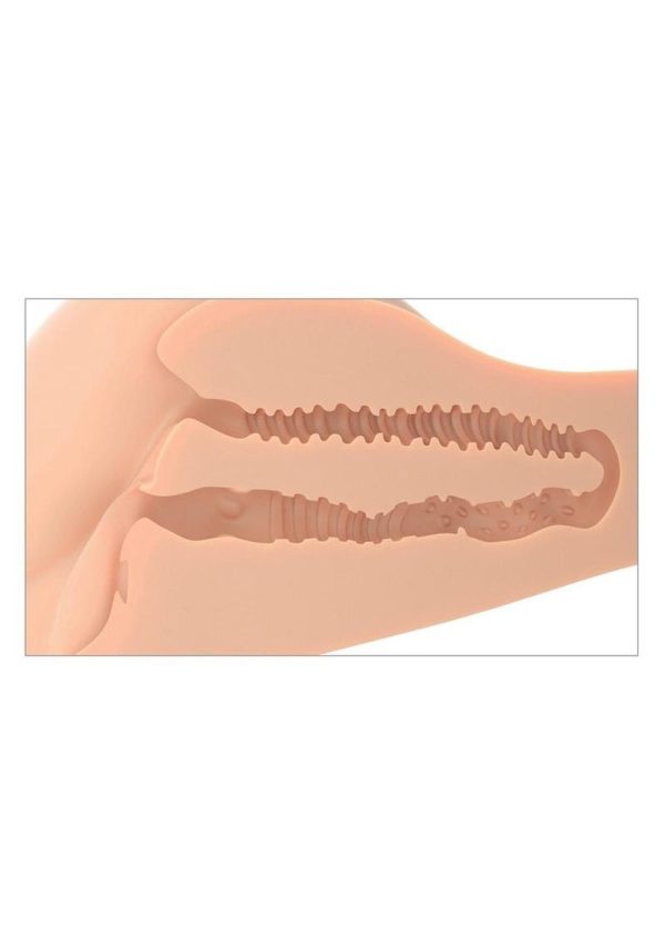 PDX Plus 360 Banger Multi Position Masturbator - Vanilla