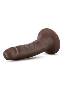 Dr. Skin Plus Gold Collection Posable Dildo 5in - Chocolate
