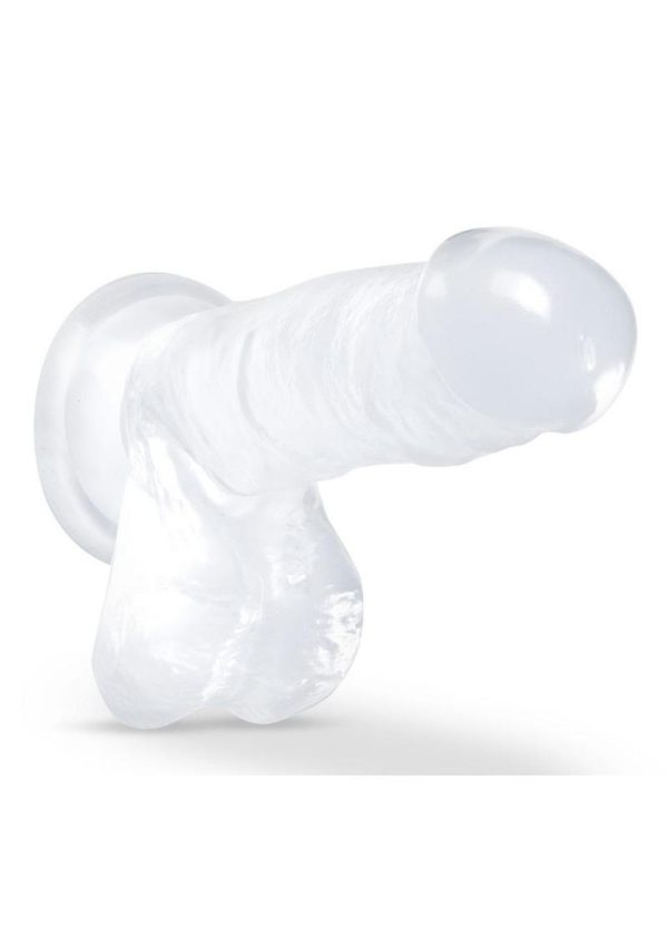 B Yours Diamond Gleam Dildo 7in - Clear
