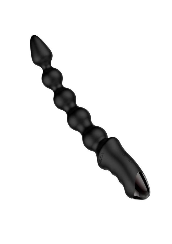 Nexus Bendz Probe Edition Rechargeable Silicone Bendable Vibrating Probe - Black
